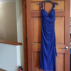 Royal Blue Gown - great for a wedding or prom